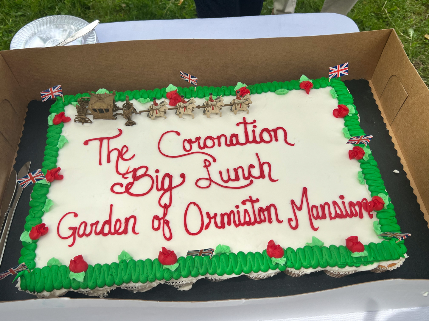 The Coronation BIG LUNCH at the Garden of Ormiston Mansion
